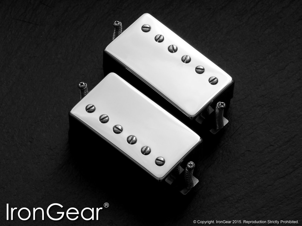 IronGear Blues Engine humbucker, chrome covers