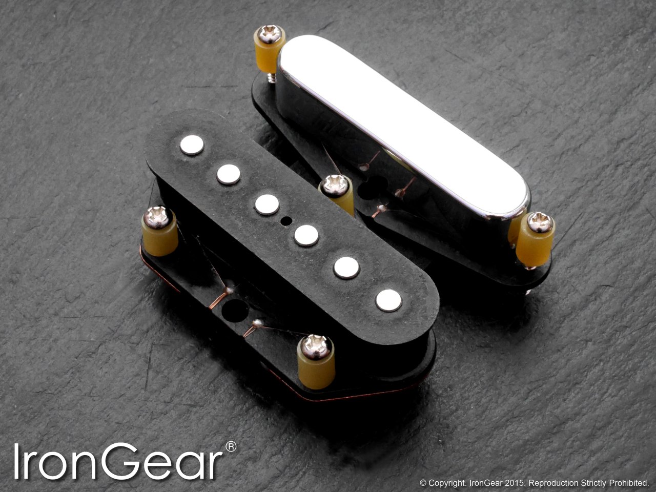 IronGear Steel Foundry Telecaster pickup set